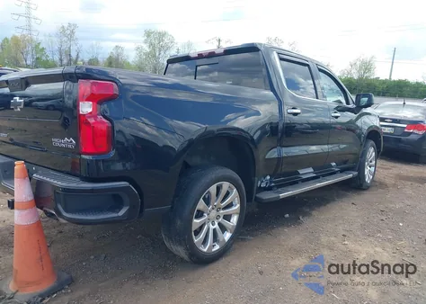 2022 Chevrolet Silverado 1500 Ltd 4Wd Short Bed High Country z USA, uszkodzony, nr VIN 1GCUYHEL9NZ126565